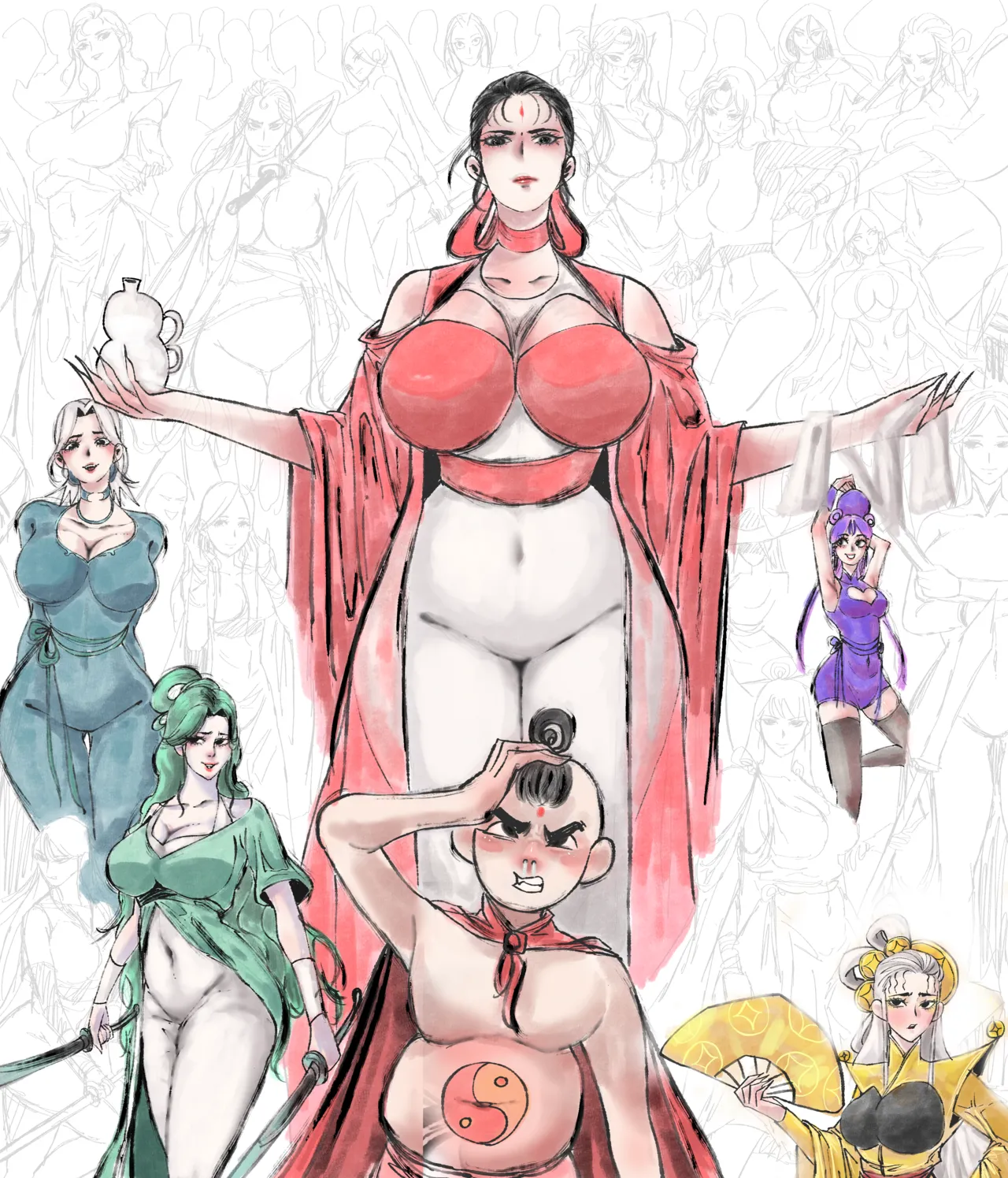 [青青河边草] 仙凤山的师姐们 01-09 imagen número 58