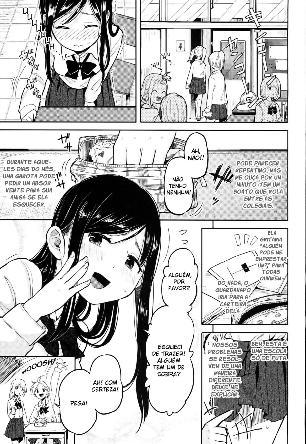 (Futaket 10) [Nanka no Atama! (Picao)] Futa Jogakuen Seiri Touban [Portuguese-BR] [Shiro-kun] numero di immagine  3