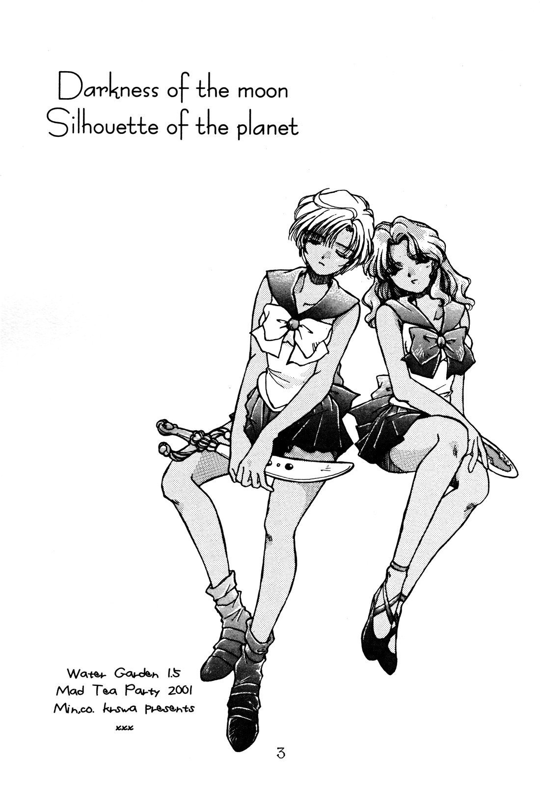 [Mad Tea Party (Karasawa Minko)] Tsuki no Yami Hoshi no Kage Seitai Yuugi Junbigou Darkness of the moon Silhouette of the planet (Bishoujo Senshi Sailor Moon) 이미지 번호 3