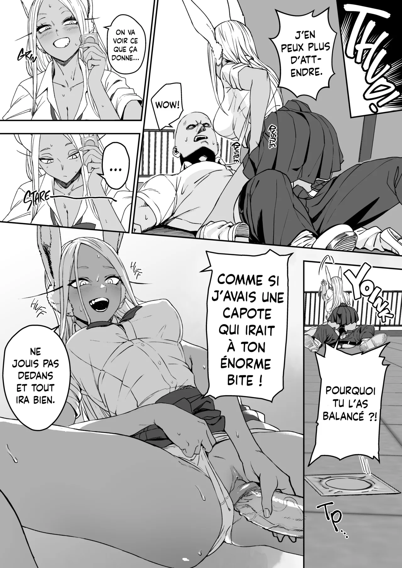 [LOFLAT (Prime)] JK Mirko no Maruhi Training | Le Programme d'Entrainement Secret de Mirko (Boku no Hero Academia) [French] [L'Aile-ou-la-Cuisse-Trad] [Decensored] [Digital] image number 6