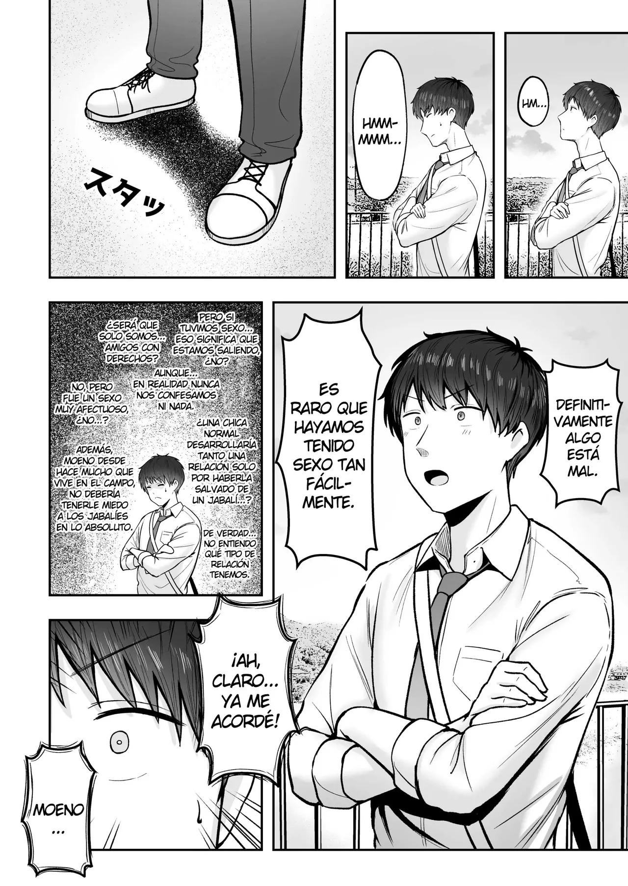 [Nekomimi to Kuro Mask (cielo)] Tenkou Saki no Do-Inaka de Class no Kanojyo Kouho Tachi ga Zenin Hatsujyouki Sugiru | Regresé a Vivir al Campo, y en la Escuela, Todas las Chicas de mi Clase Están Cachondas [Spanish] [Kejotan] [Digital] image number 35