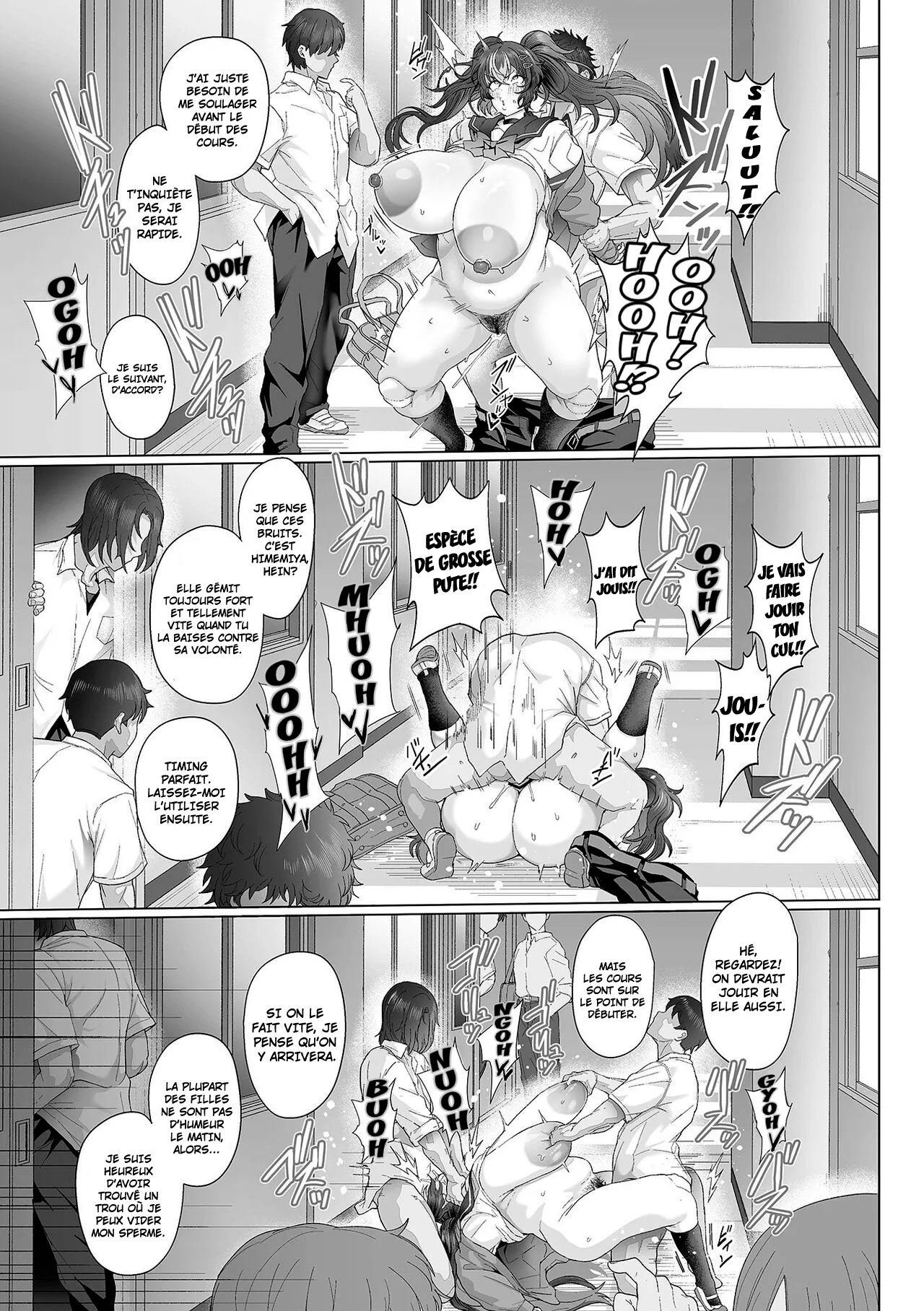 [Tawara Hiryuu] Seishori Gimuka Sekai - Le monde où être un défouloir sexuel est obligatoire  [French] [pape245] 图片编号 20