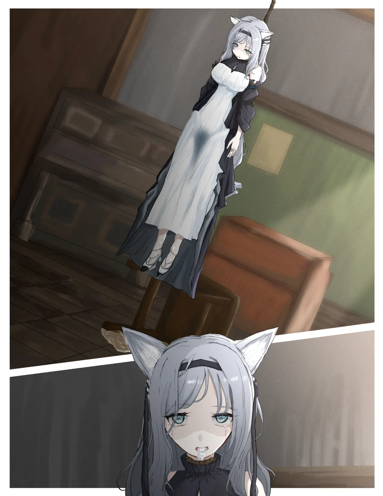 [Reber] Mizukara Kubi o Kubitta Yatsu o Miru no wa, Kore de Nandome Darou na? (Arknights) imagen número 1