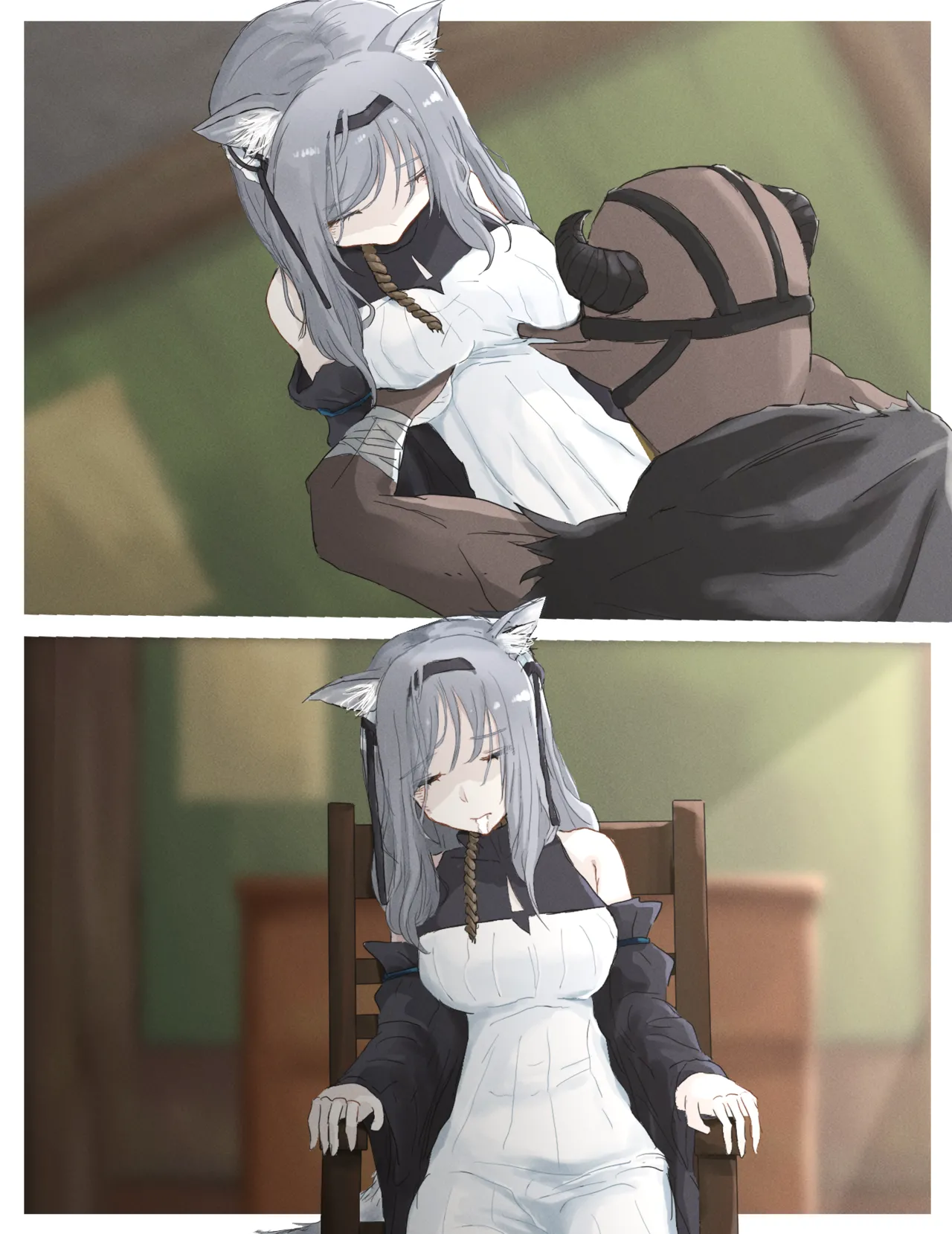 [Reber] Mizukara Kubi o Kubitta Yatsu o Miru no wa, Kore de Nandome Darou na? (Arknights) imagen número 3