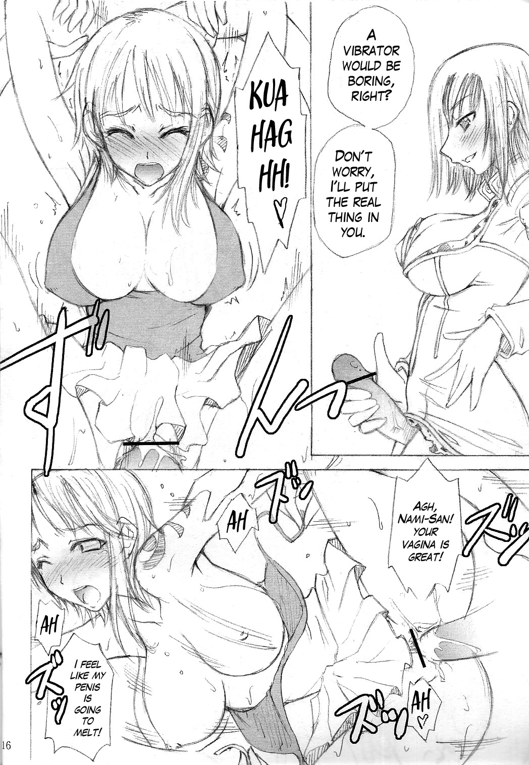 (C70) [Majimeya (isao)] Kaizoku Jingi (One Piece) [English] [El nido del Cóndor] numero di immagine  16