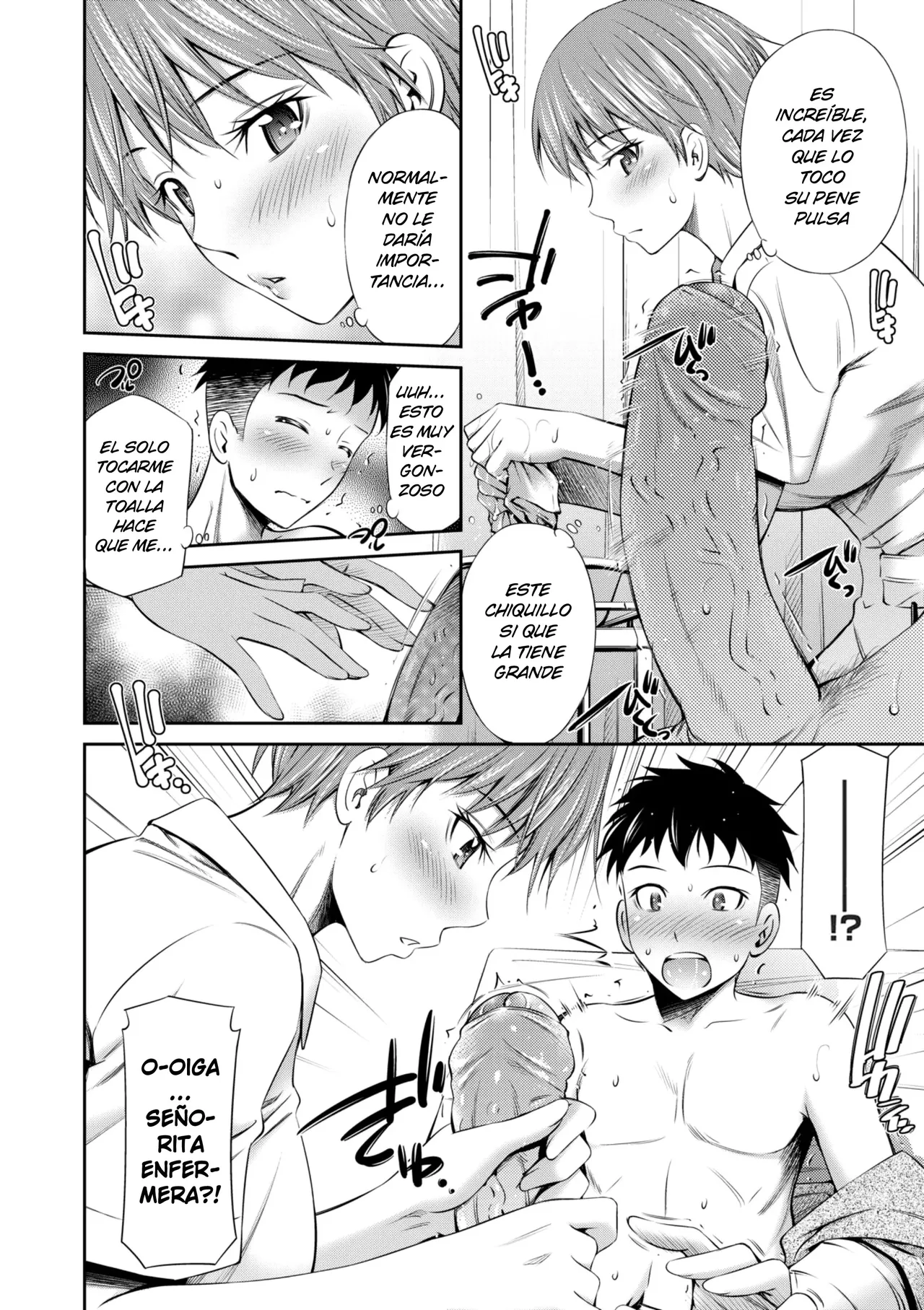 [Sabashi Renya] Shinmai NURSE no Hatsu ♥♥♥ | Primer ♥♥♥ de Enfermera Novata [Spanish] [Decensored] [Harenchi no Fansub] [Digital] Bildnummer 5