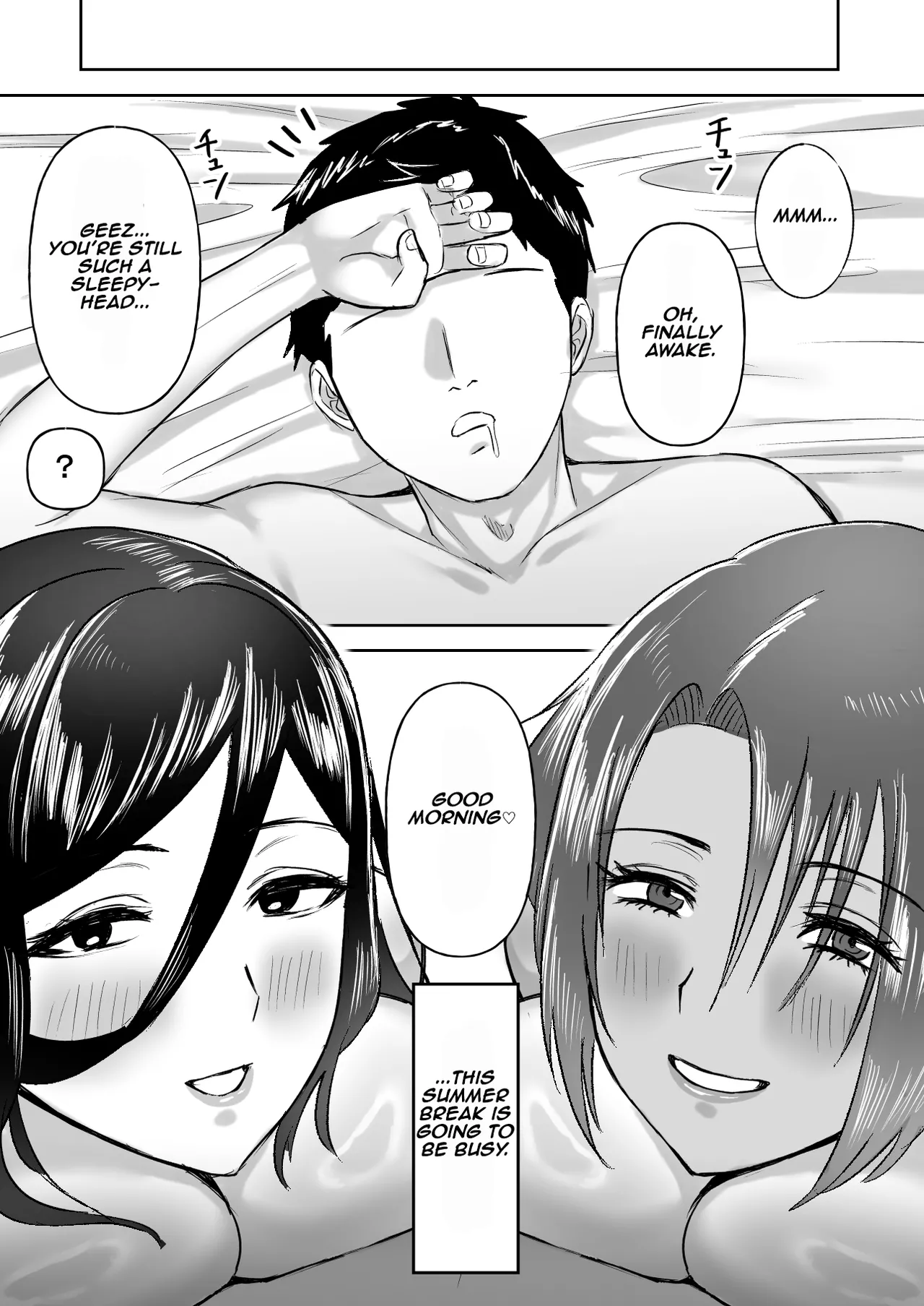 [Ore no Sasakure] Dekai Osananajimi-tachi ni Hasamarete Ase Daku Harem Ecchi | Harem Sex Sandwiched Between My Huge Childhood Friends [English] [Aishi21] numero di immagine  61