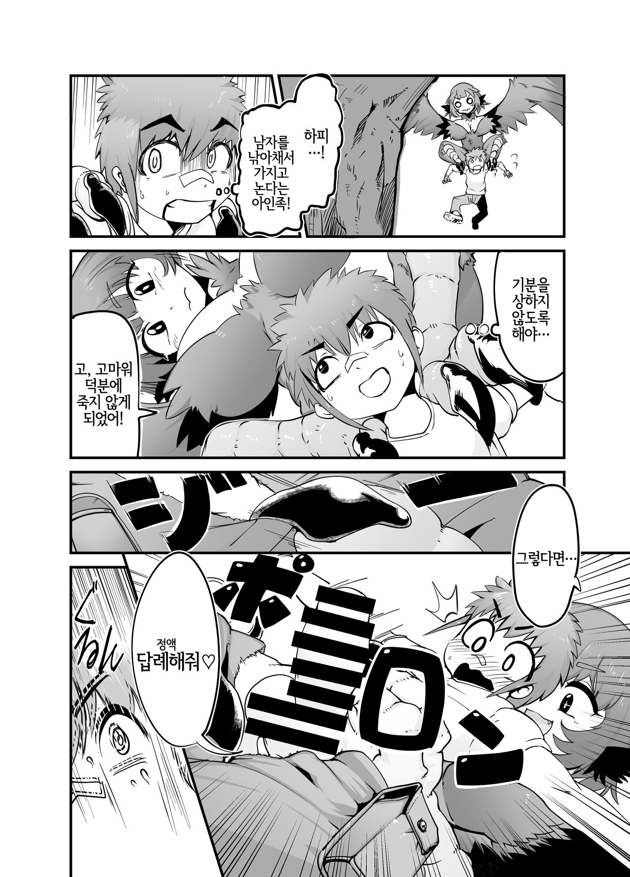 [Zettaizetumei] Buttobi! Harpy Girl | 날아라! 하피걸★ [Korean] [LWND] 画像番号 4