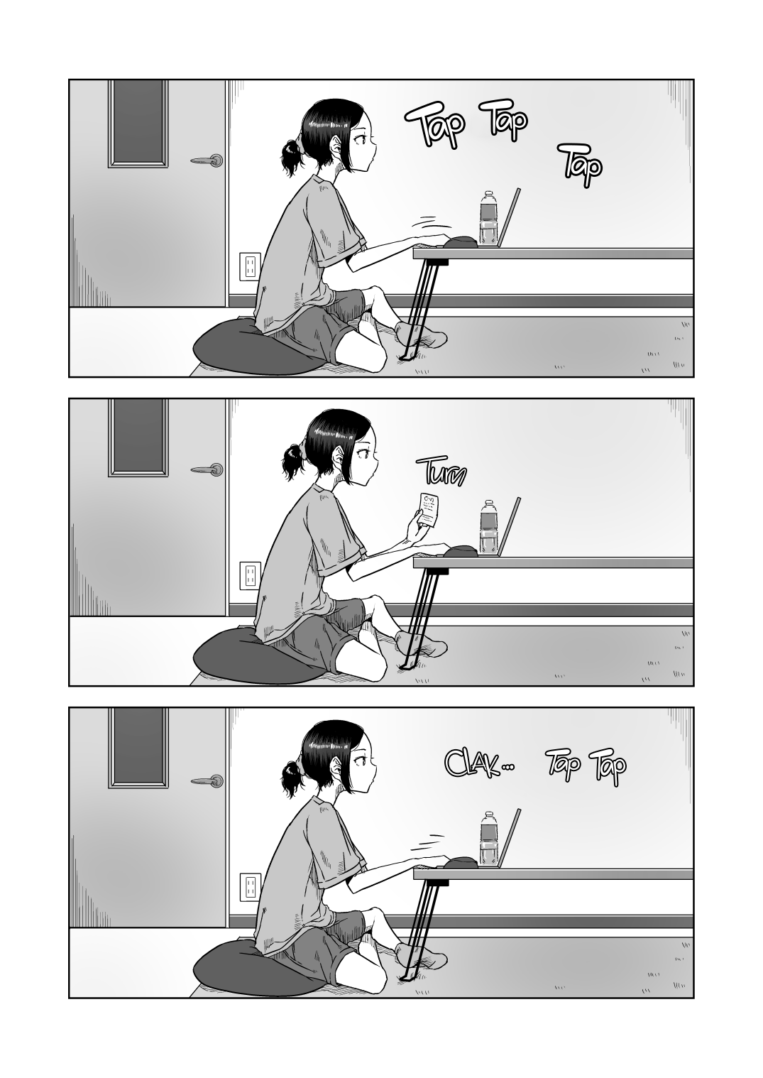 [Hagger] Kakeibo o Tsuketetara Kyuu ni Onanie shitaku natta Onnanoko [English] [CulturedCommissions] image number 1