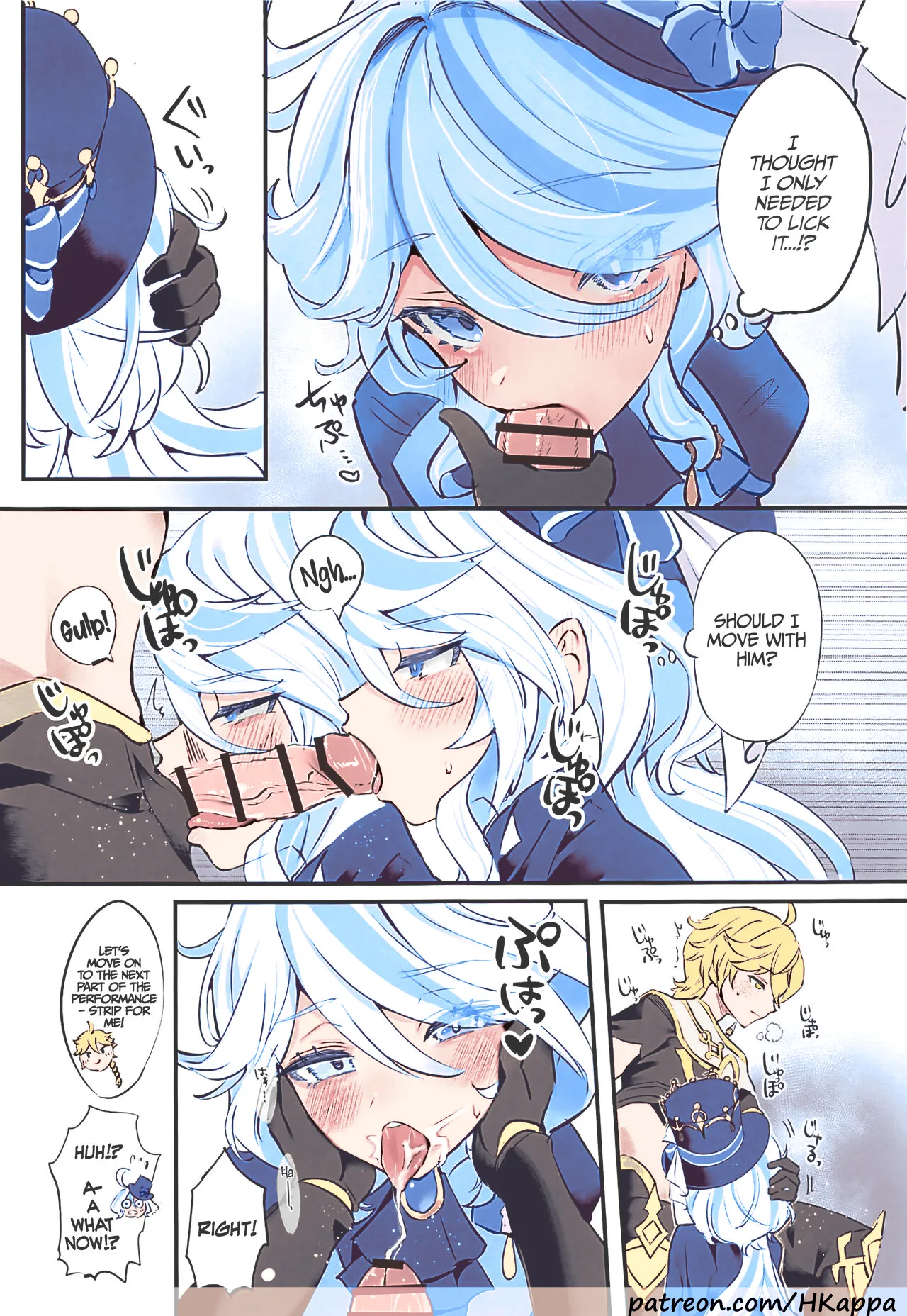 (C103) [GlowMercury (Sukoyakagumi)] Kimi no Guroshi de Kanpai - Cheers with her glass (Genshin Impact) [English] [LunaticSeibah] [Colorized] 8eme image