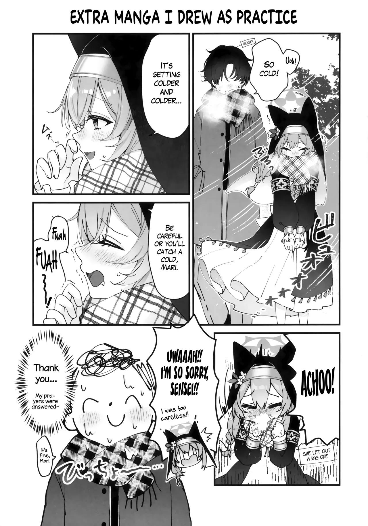 (Sensei no Archive 13) [Dekoponzu (Sasakichi)] Hodokeru Kisetsu - A Season of Release (Blue Archive) [English] [The Blavatsky Project] numero di immagine  16