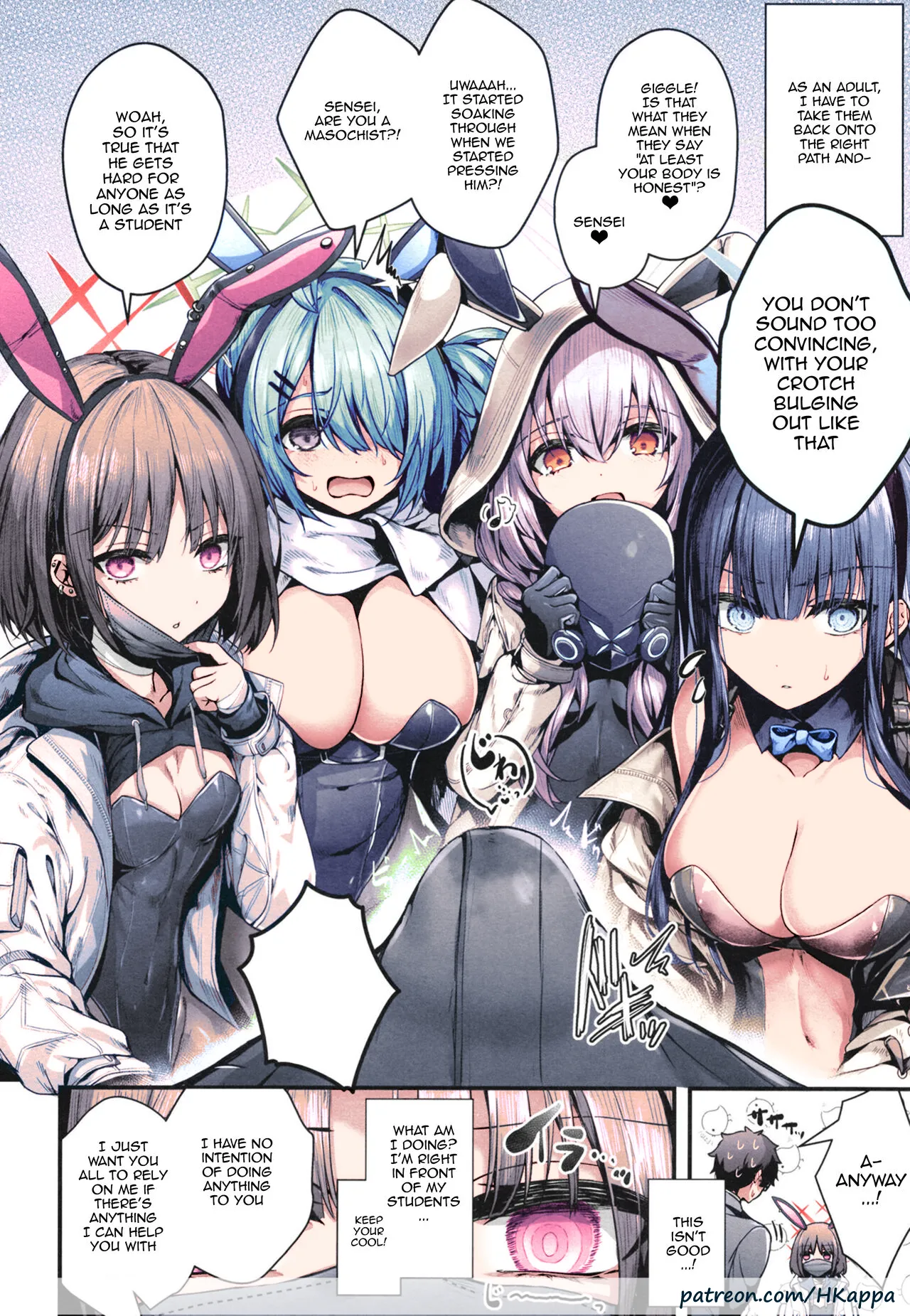 (C102) [Edamametei (Uko)] Bunny+ (Blue Archive) [English] [Colorized] [HKappa] 画像番号 5