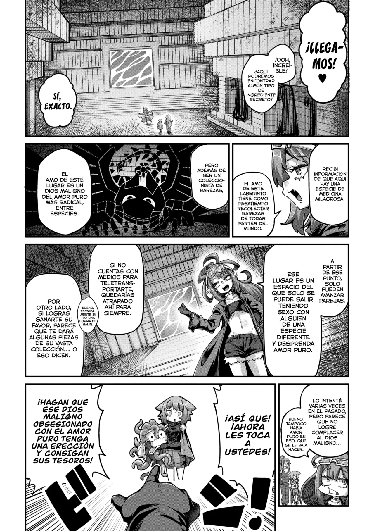 [Okuva] Senshi-chan to Shokushu-kun Capítulo 05 (Comic Gaira Vol.21) [Digital] [Spanish] [Lolbooru Scan] image number 6