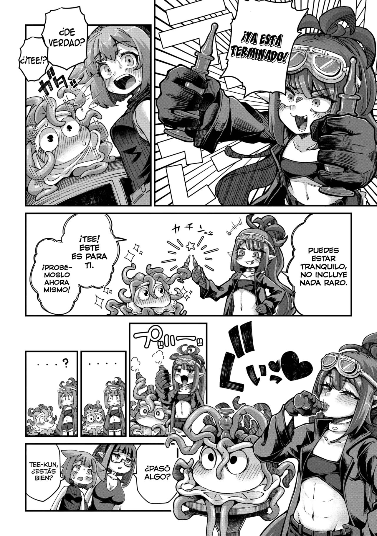 [Okuva] Senshi-chan to Shokushu-kun Capítulo 05 (Comic Gaira Vol.21) [Digital] [Spanish] [Lolbooru Scan] image number 10