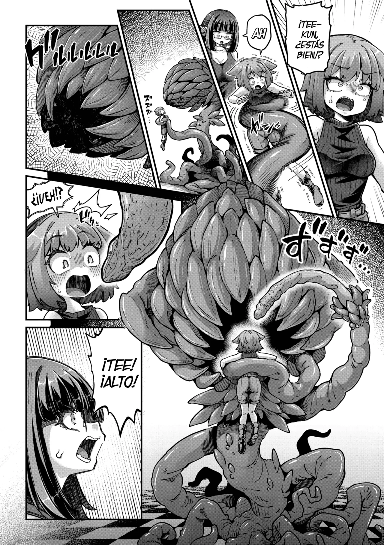 [Okuva] Senshi-chan to Shokushu-kun Capítulo 05 (Comic Gaira Vol.21) [Digital] [Spanish] [Lolbooru Scan] image number 12