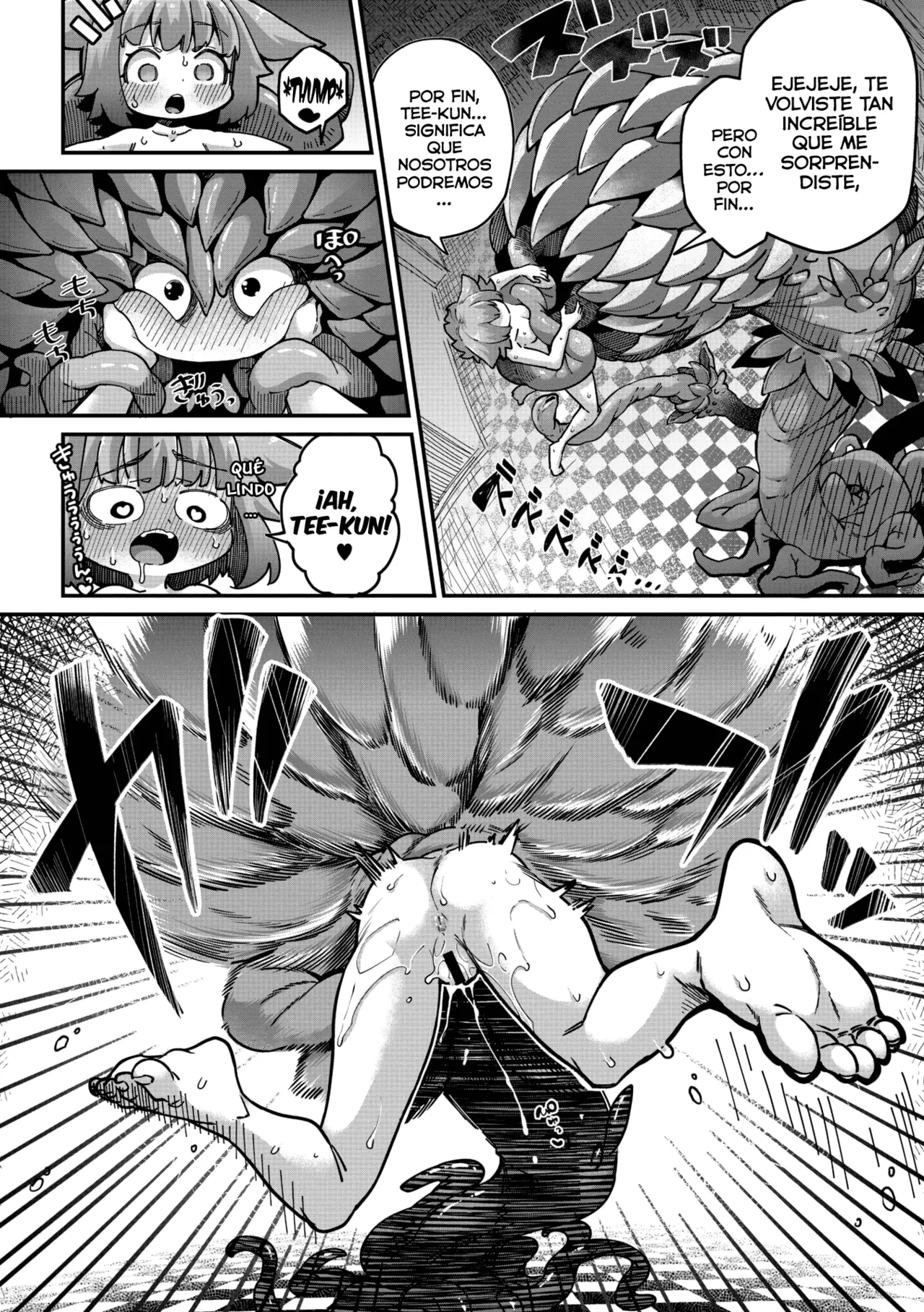 [Okuva] Senshi-chan to Shokushu-kun Capítulo 05 (Comic Gaira Vol.21) [Digital] [Spanish] [Lolbooru Scan] image number 14