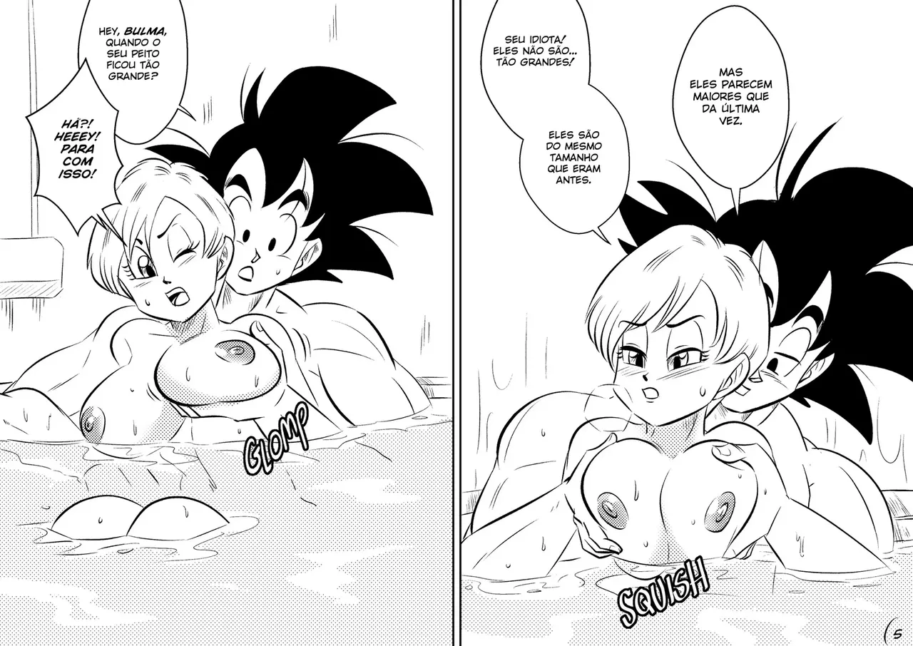 [FunsexyDB] Friends with (Bath) Benefits (Dragon Ball Z) [Portuguese-BR] image number 5