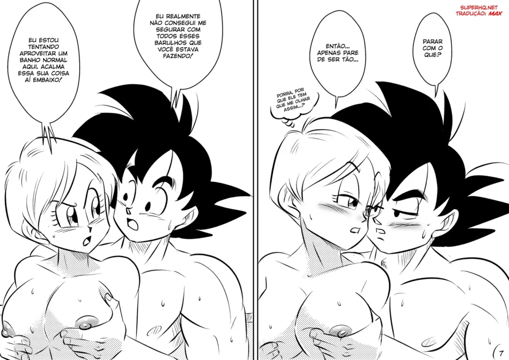 [FunsexyDB] Friends with (Bath) Benefits (Dragon Ball Z) [Portuguese-BR] image number 7