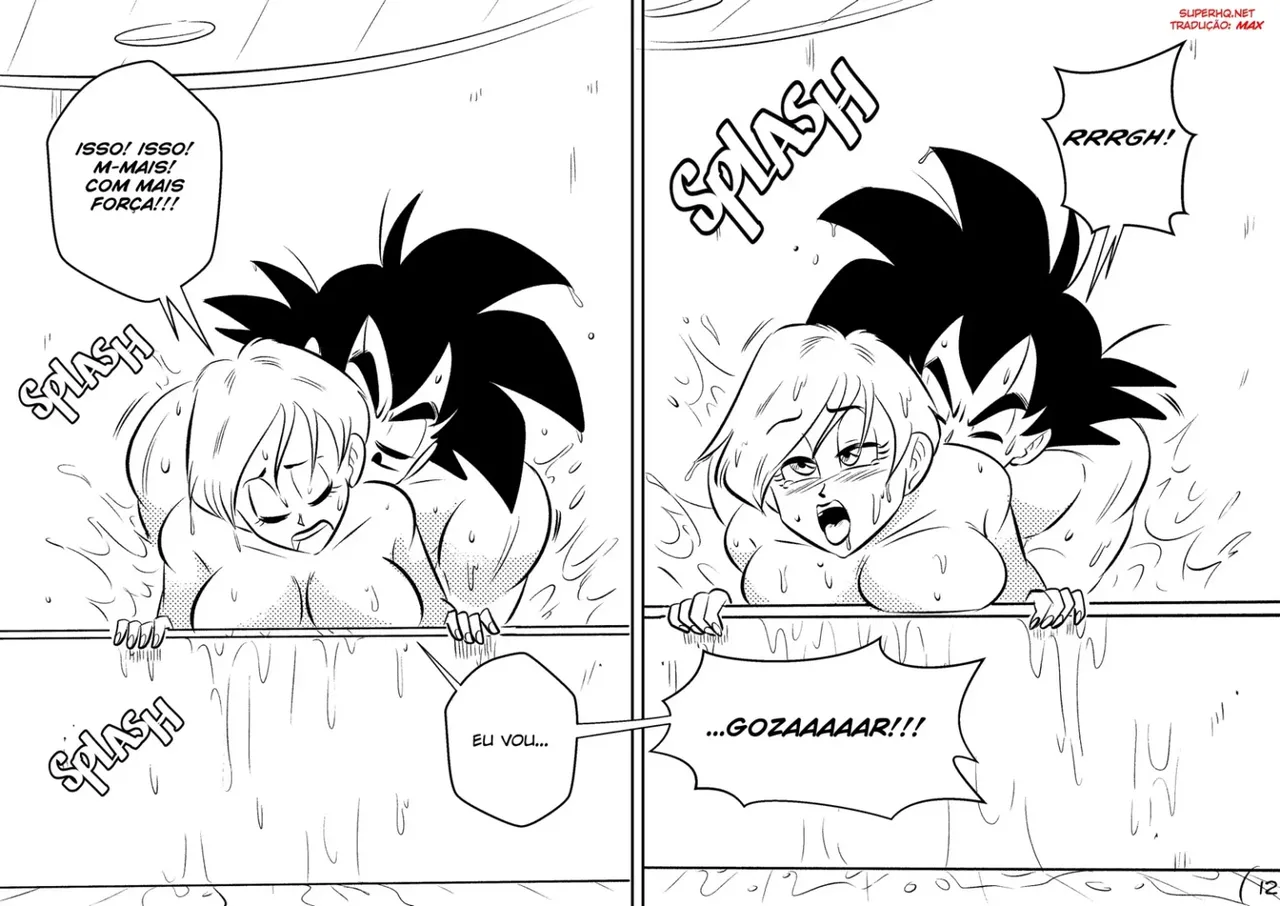 [FunsexyDB] Friends with (Bath) Benefits (Dragon Ball Z) [Portuguese-BR] image number 12