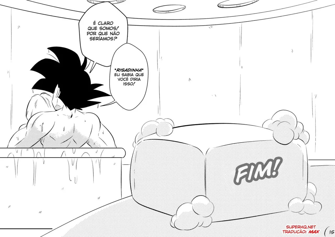 [FunsexyDB] Friends with (Bath) Benefits (Dragon Ball Z) [Portuguese-BR] image number 15
