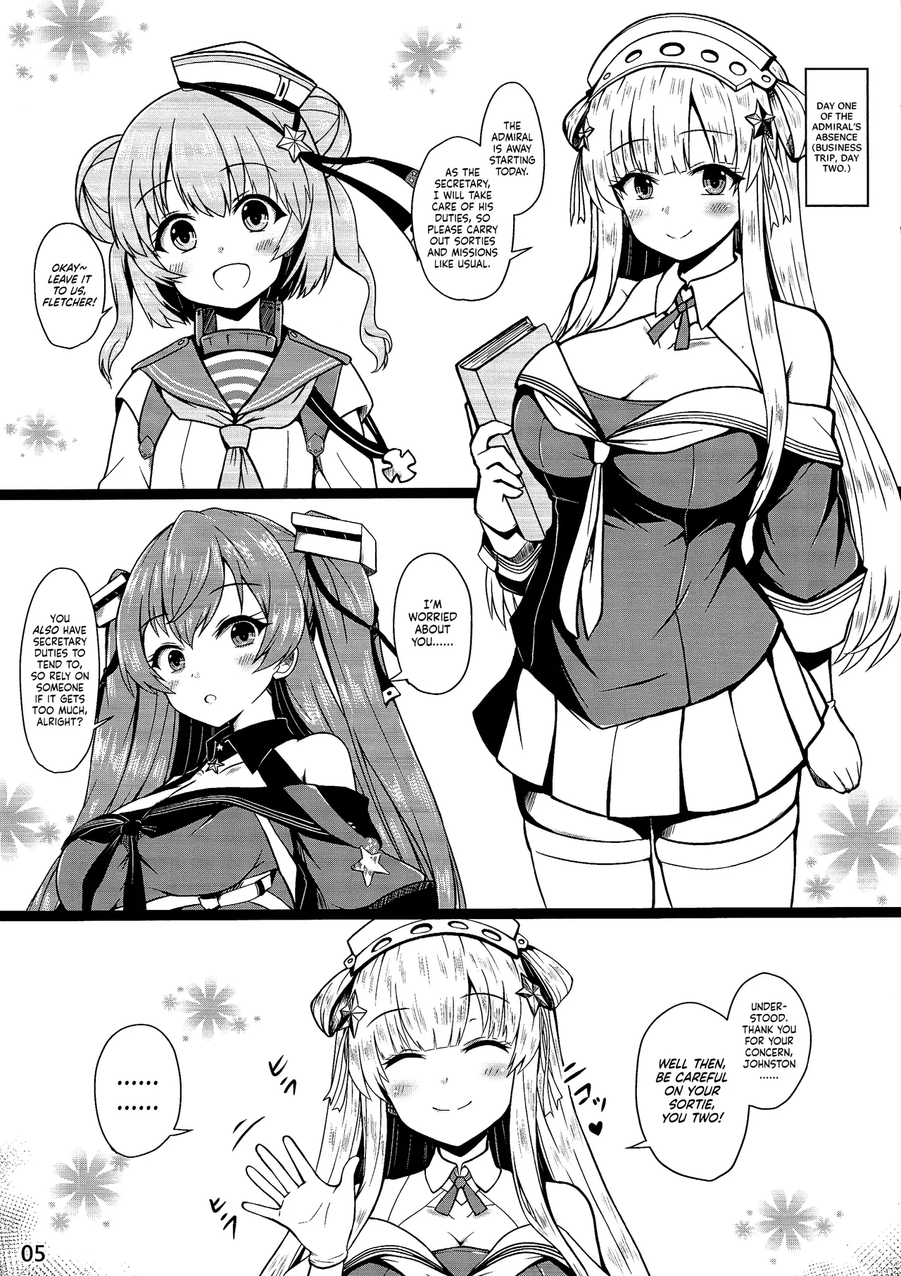 (C105) [KTTAI (Kamiya Tadato)] Fletcher is in heat❤︎ (Kantai Collection -KanColle-) [English] [Ne-Kai Agenda] image number 5