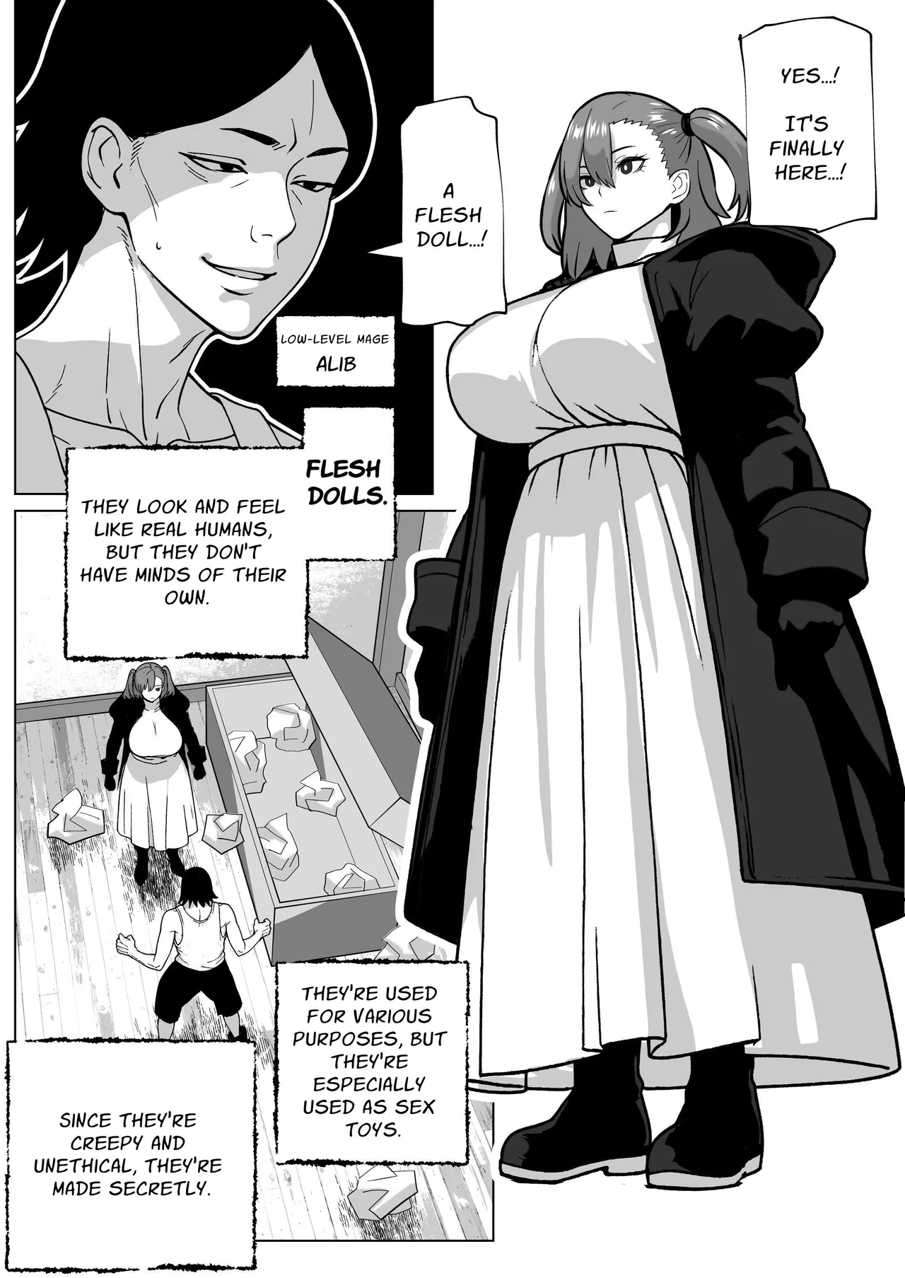 [bekobeko (bekobeko)] Uhhh, The Fleshdoll I Ordered Has A Dick...? изображение № 2