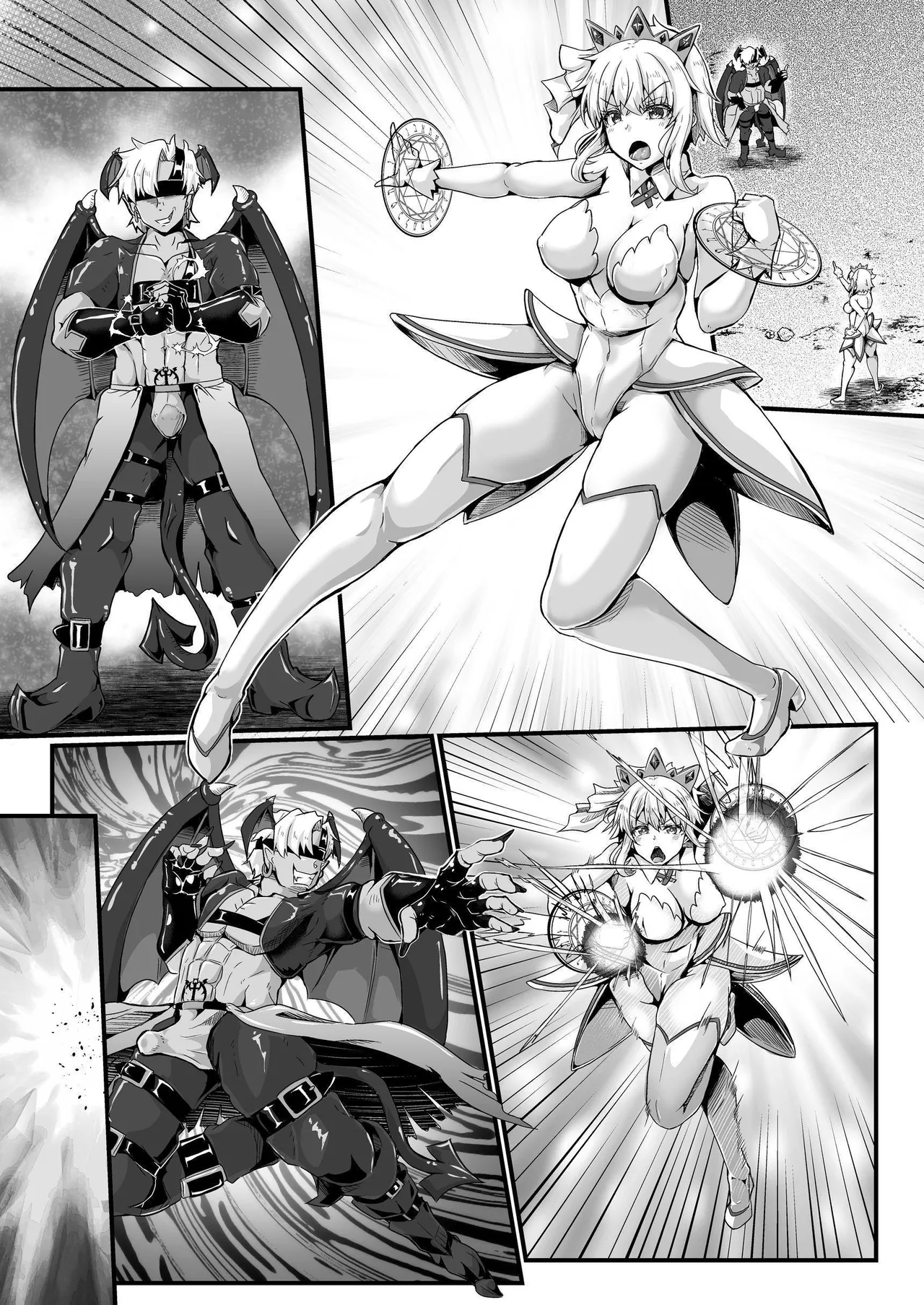 [聖華快楽書店]新米女神のお仕事は辛い―封印したエロ魔神に性癖を移されてマゾメス変態女神になりました― [中国翻訳] 图片编号 35