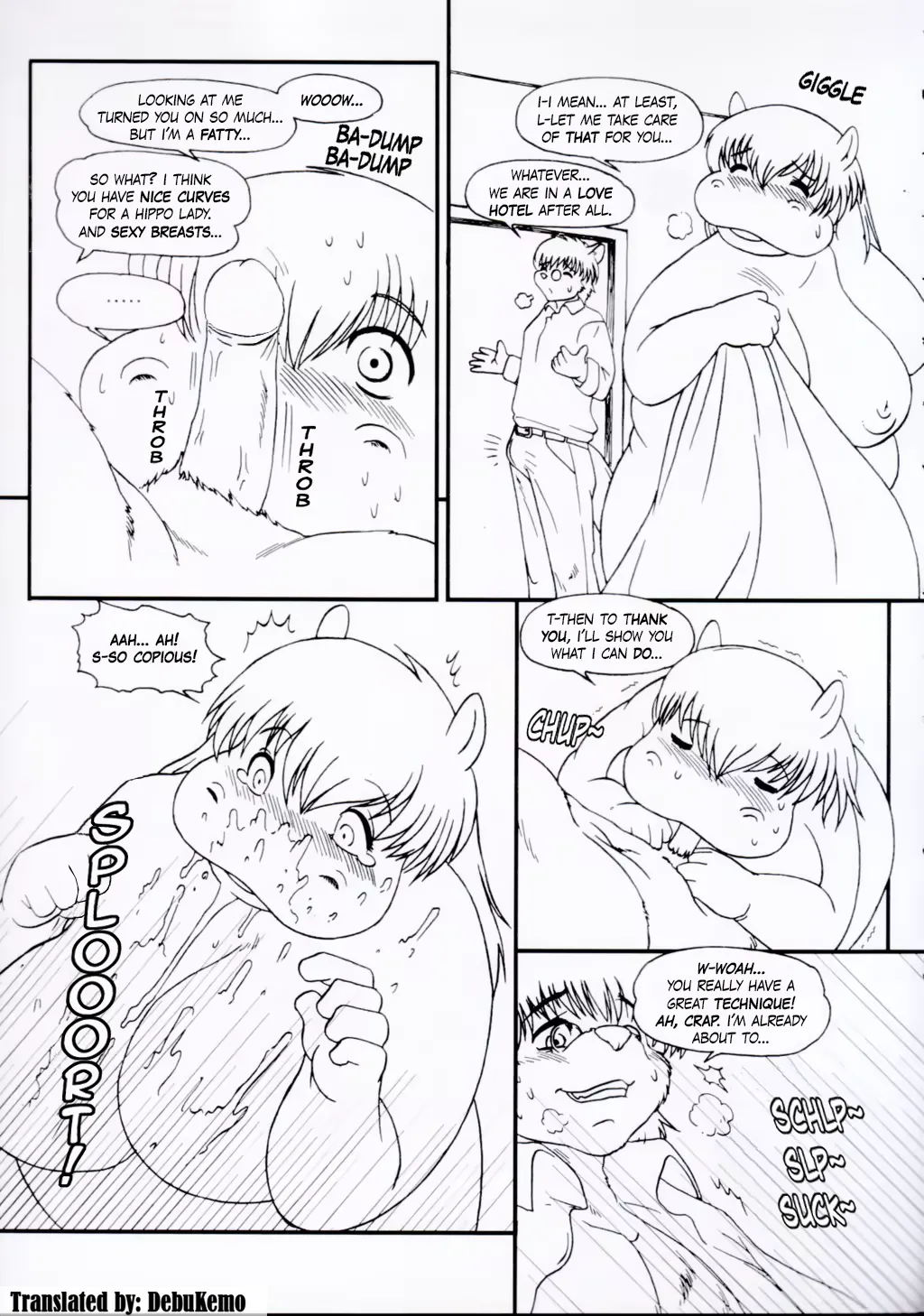 (BEASTMANIA Special Edition) [Neko No Hito] Love Hippo [DebuKemo] [Digital] Bildnummer 4