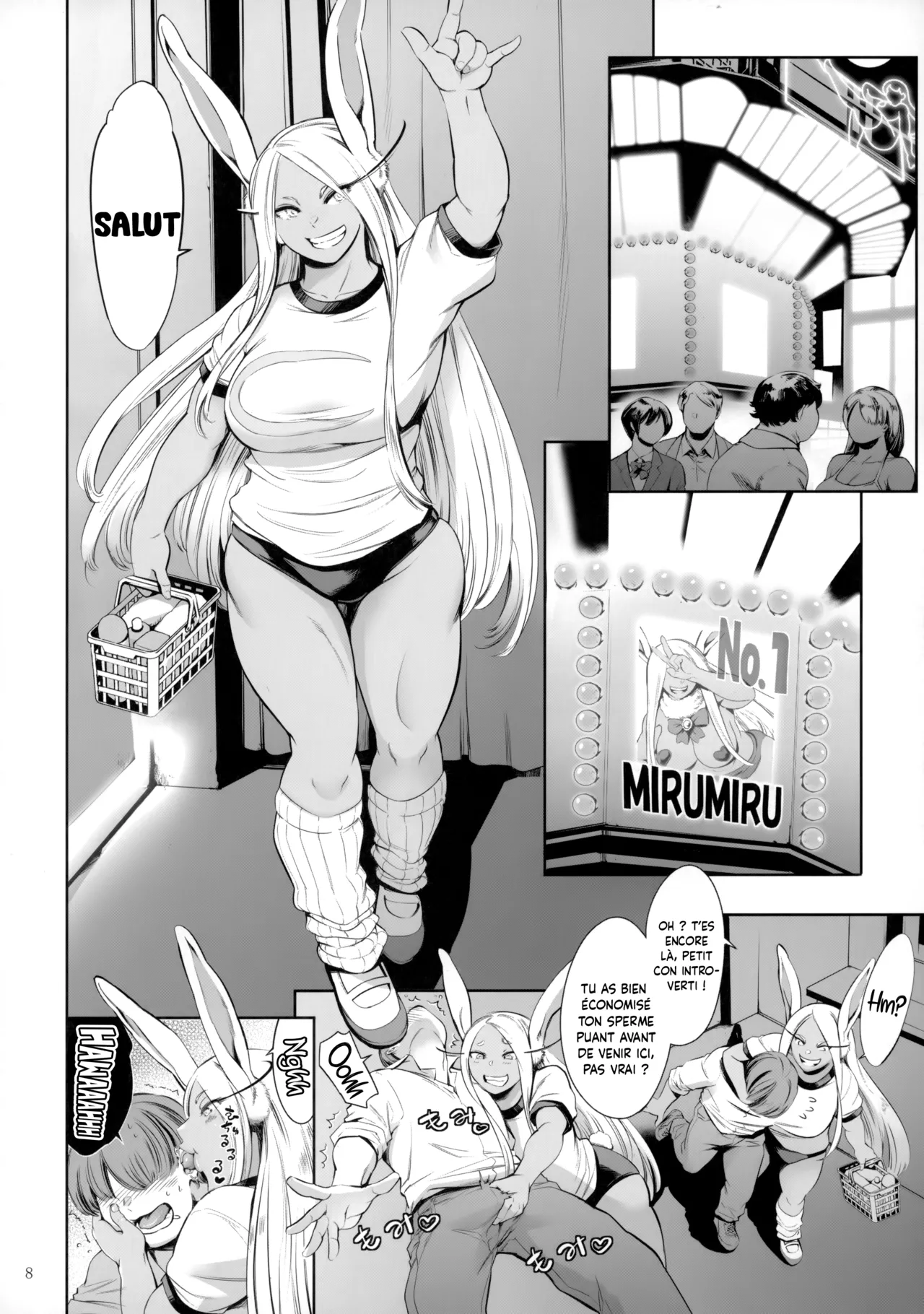 (C103) [Maguro☆Fiction (Tuna Empire)] Goshimei wa Usagi desu ka | Vous Avez Demandé un Lapin ? (Boku no Hero Academia) [French] [L'Aile-ou-la-Cuisse-Trad] image number 7