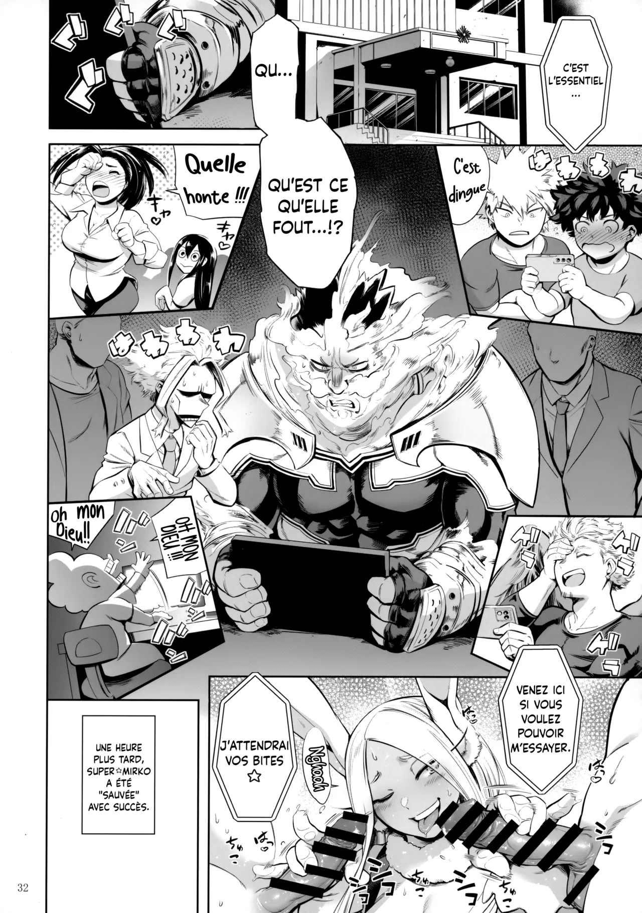 (C103) [Maguro☆Fiction (Tuna Empire)] Goshimei wa Usagi desu ka | Vous Avez Demandé un Lapin ? (Boku no Hero Academia) [French] [L'Aile-ou-la-Cuisse-Trad] image number 31