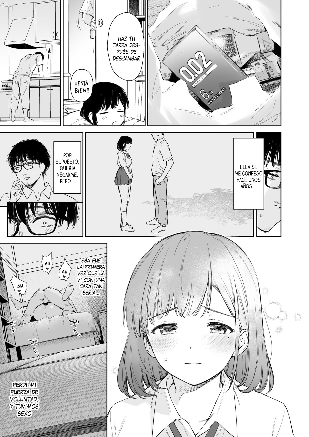 [Doushoku (Umakuchi Syouyu)] Toaru Natsu, Mei to Futarikiri. - Un verano... Solo con mi sobrina. [ [Español] [Traducciones necesarias] [Digital] image number 5