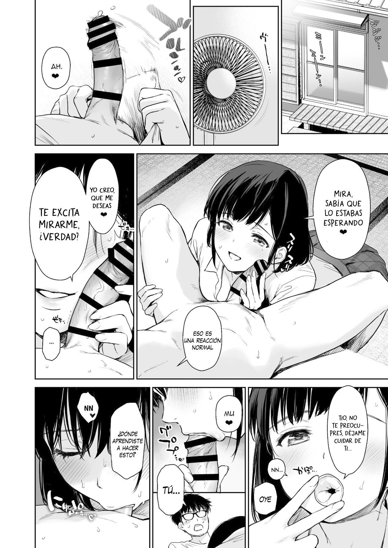 [Doushoku (Umakuchi Syouyu)] Toaru Natsu, Mei to Futarikiri. - Un verano... Solo con mi sobrina. [ [Español] [Traducciones necesarias] [Digital] image number 8