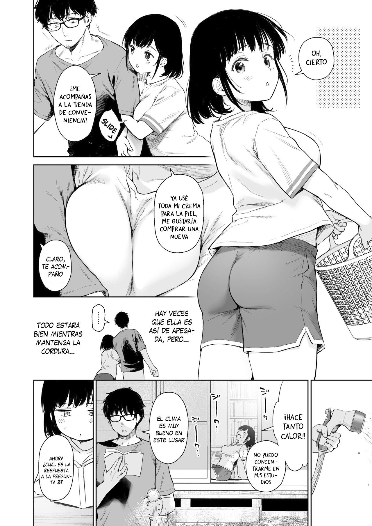 [Doushoku (Umakuchi Syouyu)] Toaru Natsu, Mei to Futarikiri. - Un verano... Solo con mi sobrina. [ [Español] [Traducciones necesarias] [Digital] image number 14