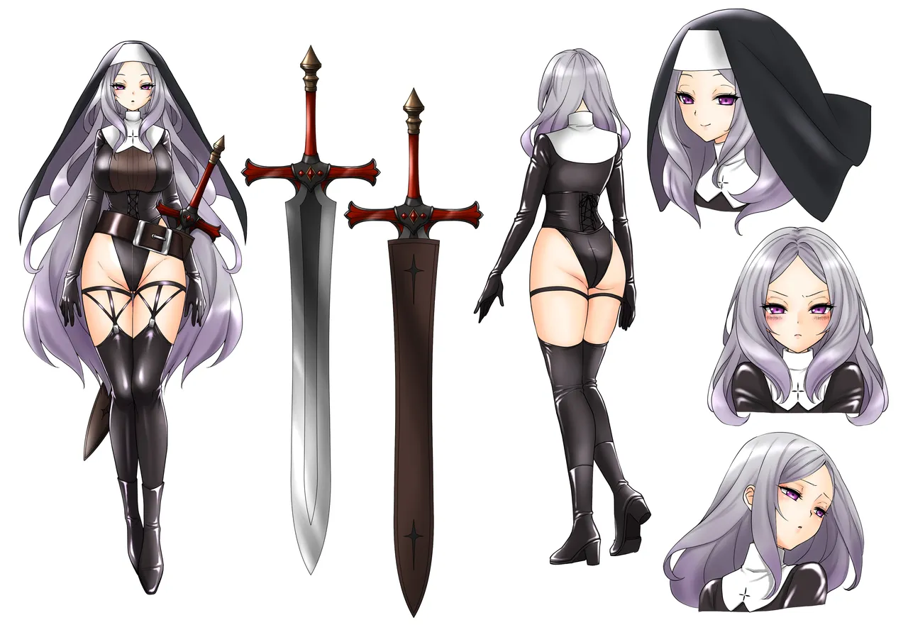 [moro9]  The Saint’s Mare-ification Plan-Until the holy woman who was born futanari becomes the father of the demons 图片编号 43