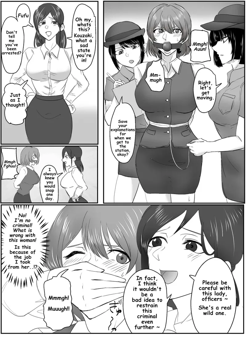 A young lady being arrested. Chapter 1-8 [English] numero di immagine  3