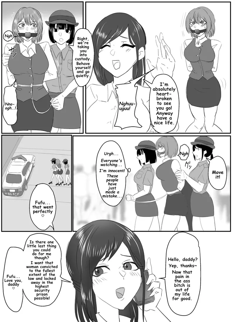 A young lady being arrested. Chapter 1-8 [English] numero di immagine  4