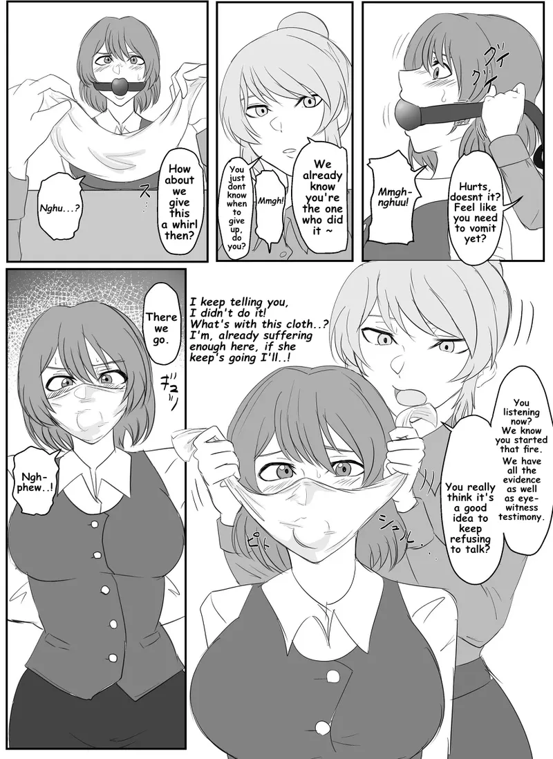 A young lady being arrested. Chapter 1-8 [English] numero di immagine  6