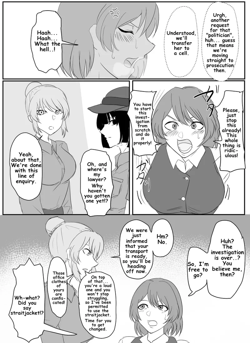 A young lady being arrested. Chapter 1-8 [English] numero di immagine  8