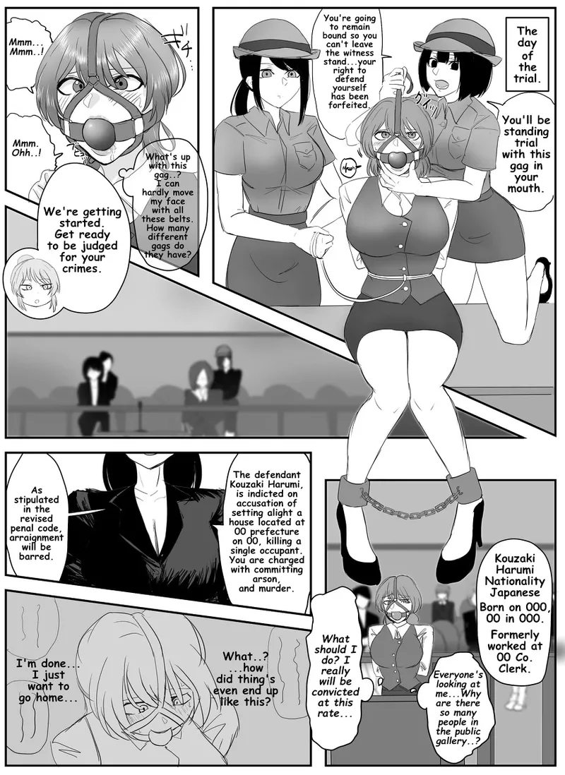 A young lady being arrested. Chapter 1-8 [English] numero di immagine  14