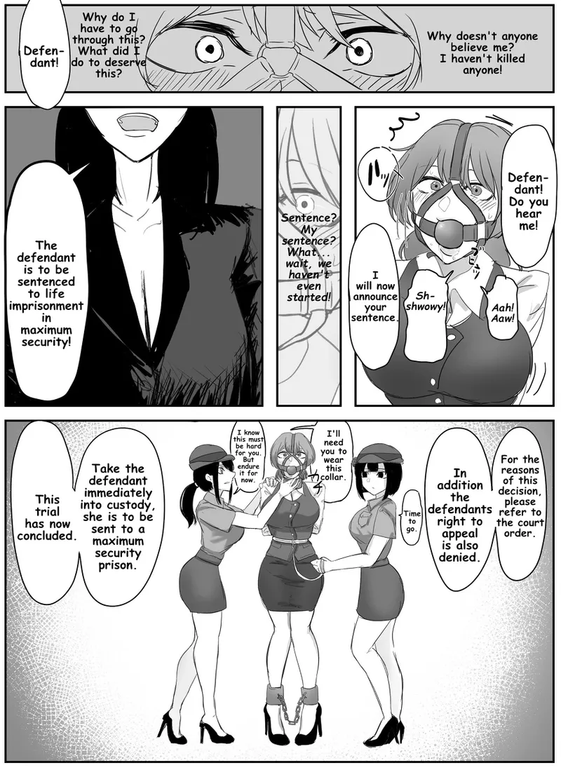 A young lady being arrested. Chapter 1-8 [English] numero di immagine  15