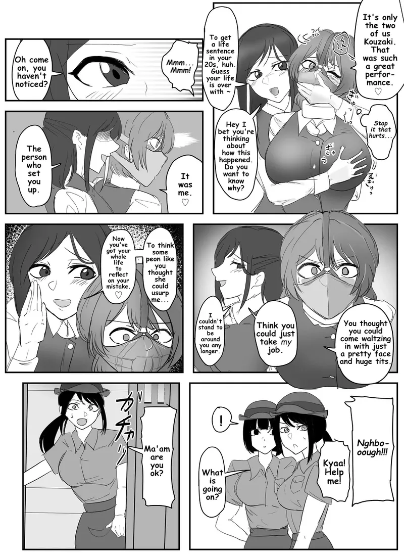 A young lady being arrested. Chapter 1-8 [English] numero di immagine  17