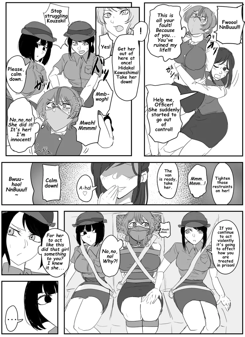 A young lady being arrested. Chapter 1-8 [English] numero di immagine  18