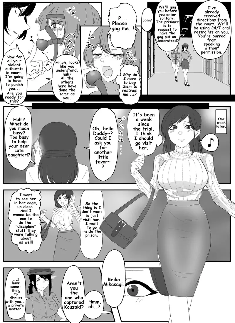 A young lady being arrested. Chapter 1-8 [English] numero di immagine  20