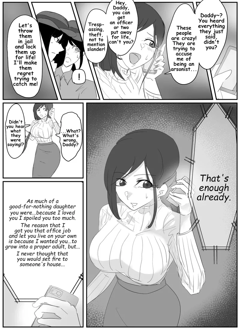 A young lady being arrested. Chapter 1-8 [English] numero di immagine  24