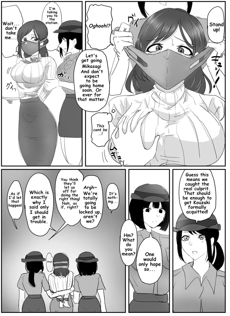 A young lady being arrested. Chapter 1-8 [English] numero di immagine  27