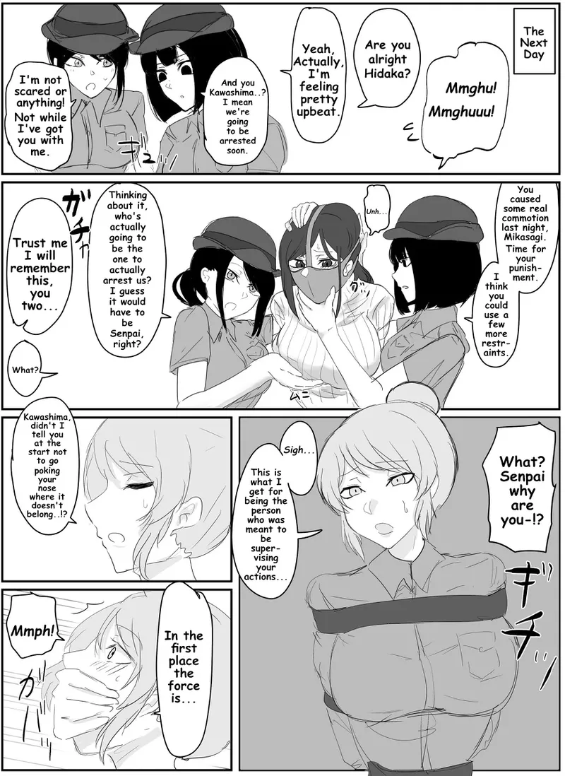 A young lady being arrested. Chapter 1-8 [English] numero di immagine  28