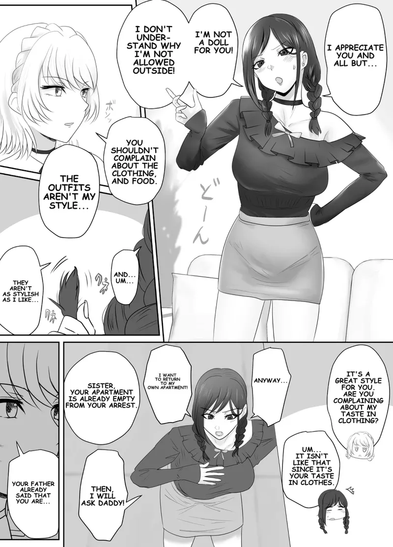 A young lady being arrested. Chapter 1-8 [English] numero di immagine  101