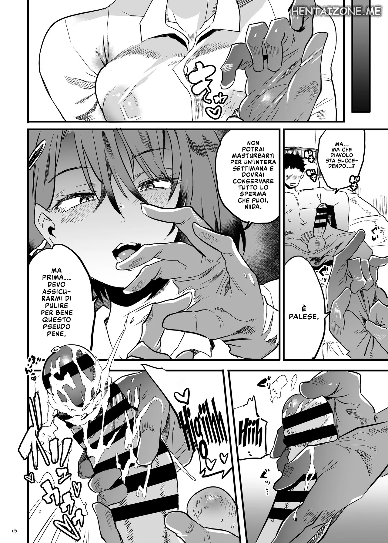 [Puppukupu (Kawaisaw)] Tonari no OL-san wa Shikkari Kanrishinai to Ki ga Sumanai | Nelle Mani della Mia Vicina [Italian] [Digital] image number 5