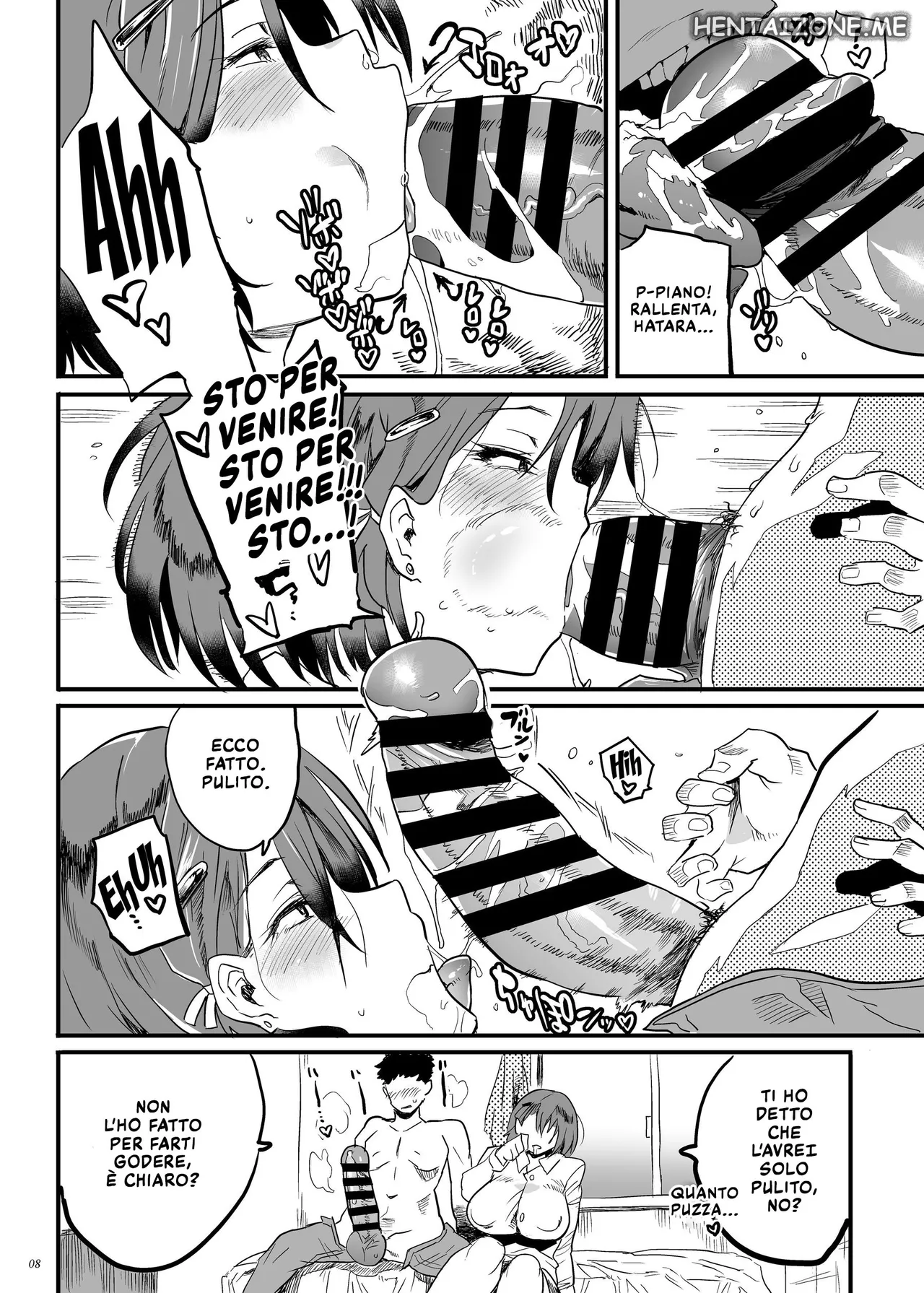 [Puppukupu (Kawaisaw)] Tonari no OL-san wa Shikkari Kanrishinai to Ki ga Sumanai | Nelle Mani della Mia Vicina [Italian] [Digital] image number 7