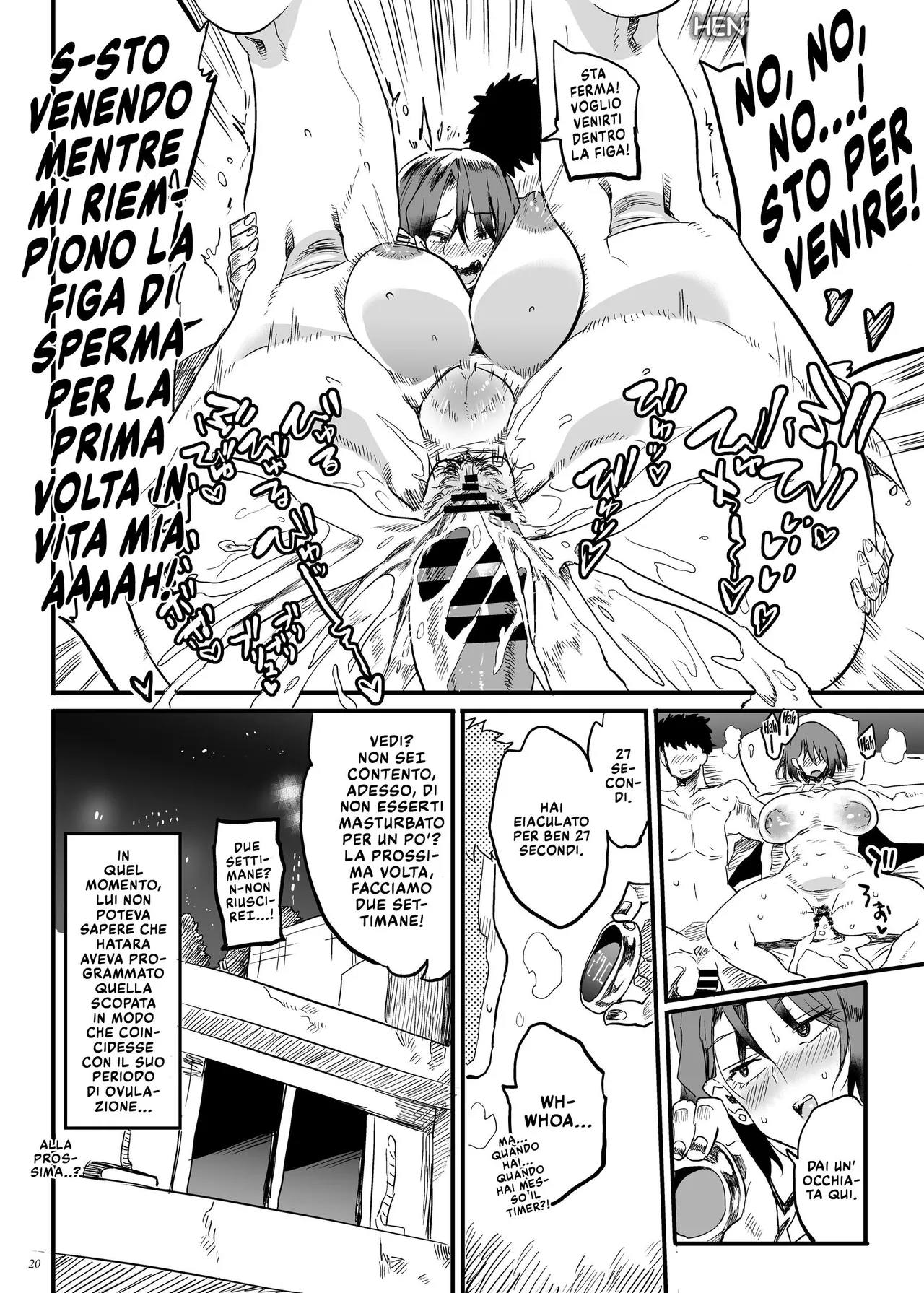 [Puppukupu (Kawaisaw)] Tonari no OL-san wa Shikkari Kanrishinai to Ki ga Sumanai | Nelle Mani della Mia Vicina [Italian] [Digital] image number 19